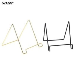 Support de disque en vinyle LP de style vintage présentoir en métal étagère de rangement pour CD