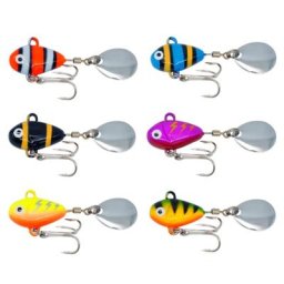 Leurre de pêche à lame appâts coulants cuillères dur Swimbait cuillère en métal Spinners à lame