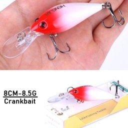 HENGJIA-Leurre rigide flottant de type wobJeff appât Élidéal pour la pêche à la carpe 75mm 8g 1
