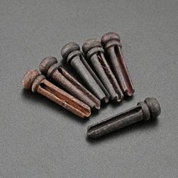 Chevilles de pont de guitare acoustique en ébène 6 cordes 12 cordes pièces de rechange 24BD 6