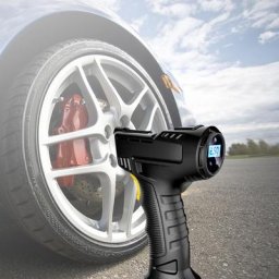 Pompe à Air Portable sans effort avec affichage numérique pour voiture compresseur LED pour pneus