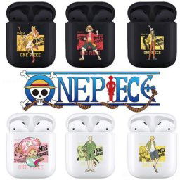 Casque sans fil Anime Luffy Bluetooth 5.0 casque de sport contrôle tactile de dessin animé