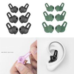 Couvercle de crochet d'oreille en silicone bouchons d'oreille de remplacement pour écouteurs