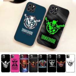 Thunderdome Music Phone Case pour iPhone 7 8 Plus X Xr Xs 11 12 13 14 SE 2020 Mini Pro