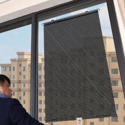 Pare-soleil rétractable universel rideau de protection solaire fenêtre latérale pare-brise avant