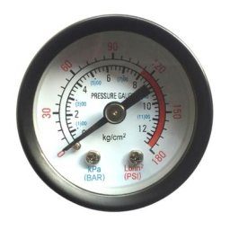 Manomètre de pression d'air utilitaire L69A raccord pour compresseur d'air eau huile gaz
