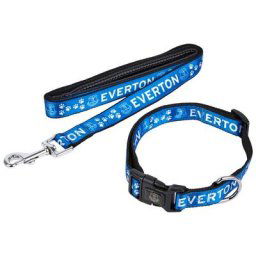 Everton Dog Collar and Lead - Large