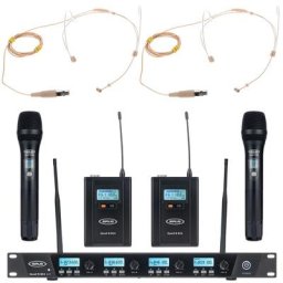 Sirus Quad R/2H/2B/ 2 Headmike D Set