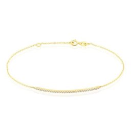 Bracelet Or Jaune Nalania Diamant