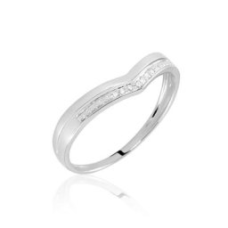 Bague Shadene Or Blanc Diamant