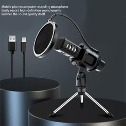 Ensemble de microphones à condensateur de haute qualité accessoires de jeu enregistrement Vocal