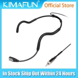 Ktenstein-Microphone filaire amusant casque portable haut-parleur monté sur la tête suppression