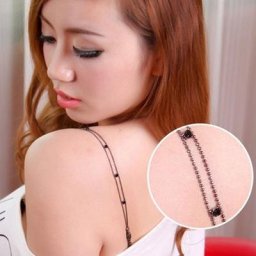 1 paire de ceinture en cristal ajustable pour femmes soutien-gorge en strass magnifiques