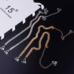 JOPearl-Soutien-Gorge Invisible avec Bretelles Réglables en Métal pour Femme Accessoires Sexy