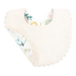 Bavoirs double face pour bébé couche optique rot grill bavette pour nouveau-né 0-3 ans sexe