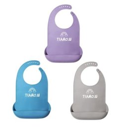 Protection imperméable pour vêtements tablier réutilisable attrape-miettes à l'heure des repas