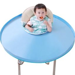 Plateau de combinaison imperméable pour bébé auto-alimentation Anti-salissure sans BPA bavoir