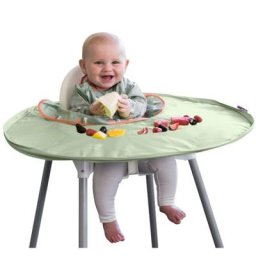 Polymères de table à manger en toile pour bébé couverture de table d'alimentation pour bébé chaise