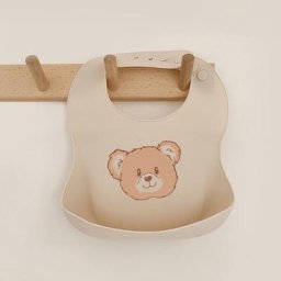 Bavoir d'alimentation résistant à l'huile pour bébé bavoir imperméable en Silicone pour tout-petits