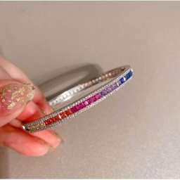 Ensemble de bijoux romantiques multicolores pour femmes collier lumineux bracelet sucre flash