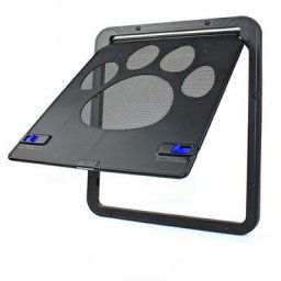 Porte pour animal de compagnie nouvel écran magnétique verrouillable en plein air pour chien