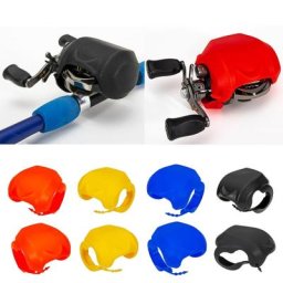 Moulinet de pêche étanche étui en silicone rangement de protection livraison directe