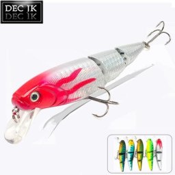 Leurre méné rigide de type poisson nageur appât artificiel de type poisson nageur idéal pour la