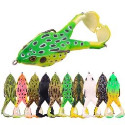 Leurre flottant en plastique souple pour la pêche à l'hélice Wobbler Swimbait leurre pour