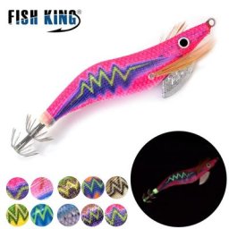 FISH KING – appât dur lumineux pour la pêche en mer leurre pour attraper des poissons des poulpes