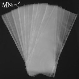 MNFT Sacs PVA Solubles dans l'Eau Matériel de Pêche Carpe Accessoires 200 Pièces 3 Tailles
