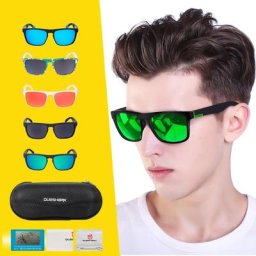 ESHARK-Lunettes de soleil polarisées pour hommes et femmes monture HD TR90 pêche vélo randonnée
