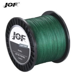 JOF-Ligne de pêche tressée Multimessieurs 8 brins 1000m 500m 300m super bain tissage mer eau