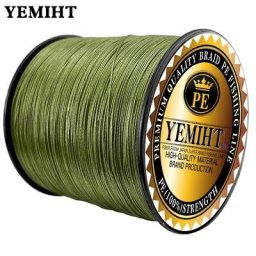 YEMIHT – fil de pêche PE à 8 brins 300M Multifilament japonais matériel de pêche Durable carpe