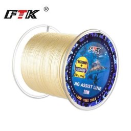 FTK – ligne de pêche tressée PE de 20M 12 + 8 brins 0.6mm-1mm ligne d'assistance à la carpe