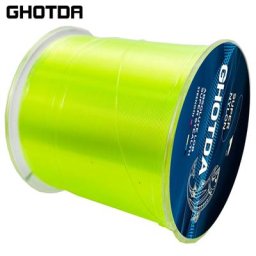 GHOTDA – ligne de pêche en Nylon Monofilament japonais pêche en eau douce et salée 500M