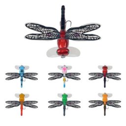 Leurre de pêche en surface libellule mouches sèches insecte manivelle truite artificielle appât