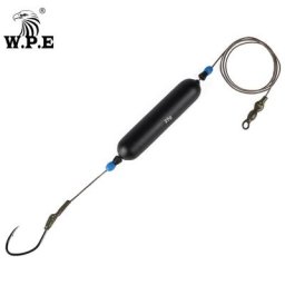 W.P.E – hameçon de pêche tressé en acier à haute teneur en carbone ligne pivotante matériel de