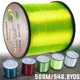 Ligne de pêche de 500m 2 64 lb – 39lb processus de traitement de revêtement en fluorocarbone