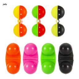 Perles boby à Double hochet utile 10 pièces durables attirantes pour la pêche la mer
