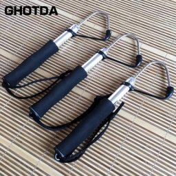 Ghotda – hameçon de pêche en alliage d'aluminium outil d'extérieur avec poignée confortable en EVA