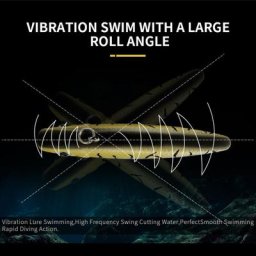 Appât artificiel réfléchissant pour la pêche accessoire pour attraper des poissons robuste