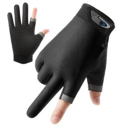 Gants de sport antidérapants respirants à deux doigts pour la randonnée la conduite l'aviron 1