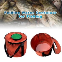 Sac de pêche seau pliable multifonctionnel conteneur d'eau Portable pour la pêche sac de rangement