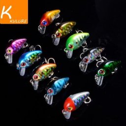 Mini leurre méné rigide coulant avec Wobblers appât artificiel idéal pour la pêche à la carpe