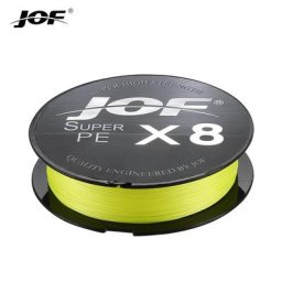 JOF-Ligne de pêche tressée en PE à 8 brins 150/300/500m pour pêcher la carpe