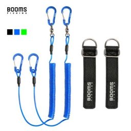Booms – attache de canne à pêche T02RB1 bateau pagaie de Kayak lanière élastique robuste pour