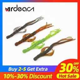 Ardea – appât souple en Silicone pour la pêche leurre pour attraper des poissons tels que les bars