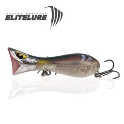 MUYU-Leurres Popper à grande bouche 70mm/12.5g appâts artificiels pour la pêche au bar et au