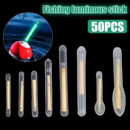 Flotteur de pêche structurels ent pour la nuit lot de 50 pièces de 2.2 à 4.5mm accessoires de