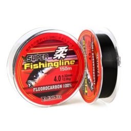 Ligne de pêche en nylon fluorocarbone fil de pêche super résistant à l'usure carpe d'eau salée